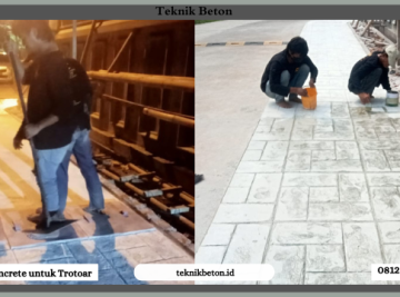 Beton Cetak Trotoar