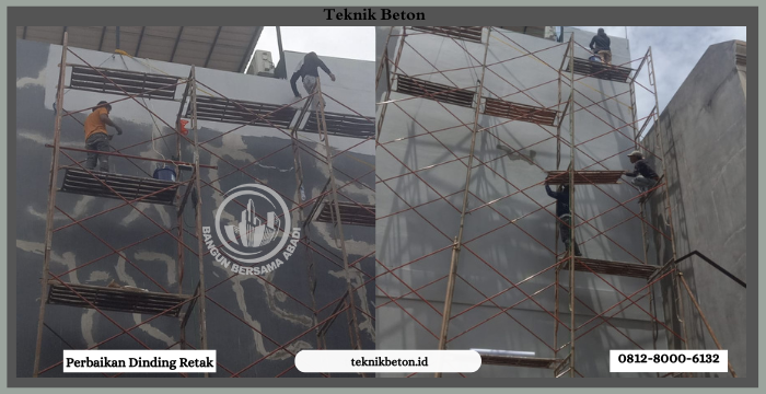 Jasa Perbaikan Dinding Gedung Retak