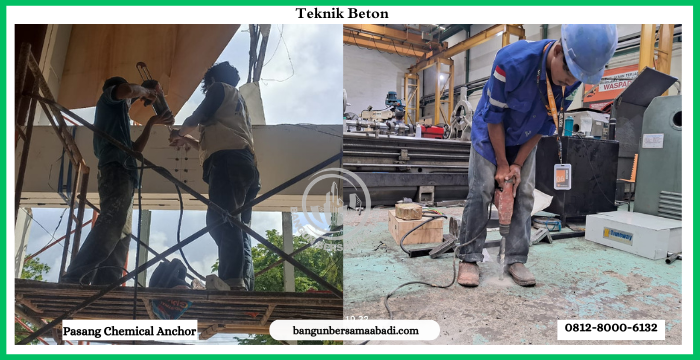 Pasang Chemical Anchor 