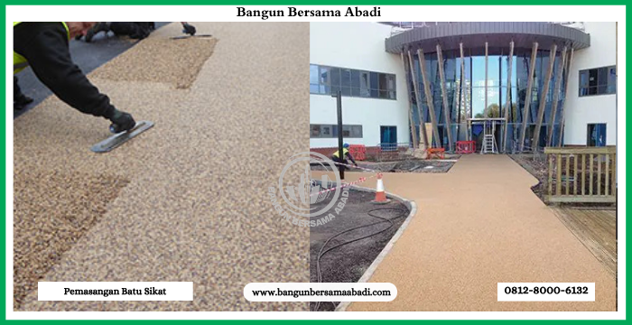 Tukang Pemasangan Batu Sikat