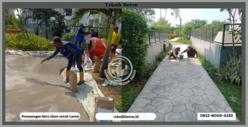 Jasa Stamped Concrete