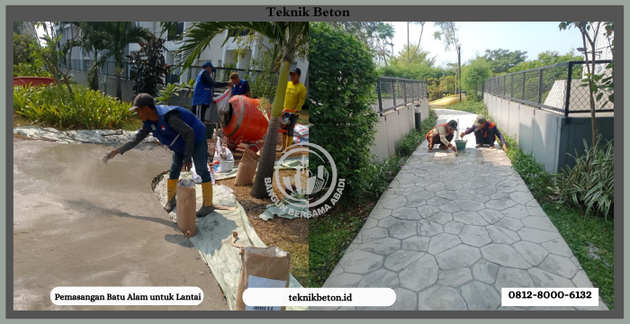 Jasa Stamped Concrete