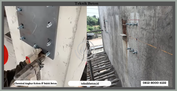 Chemical Angkur untuk Kolom