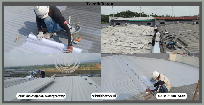 Perbaikan Atap  Bocor 