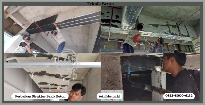 Perbaikan Balok Retak